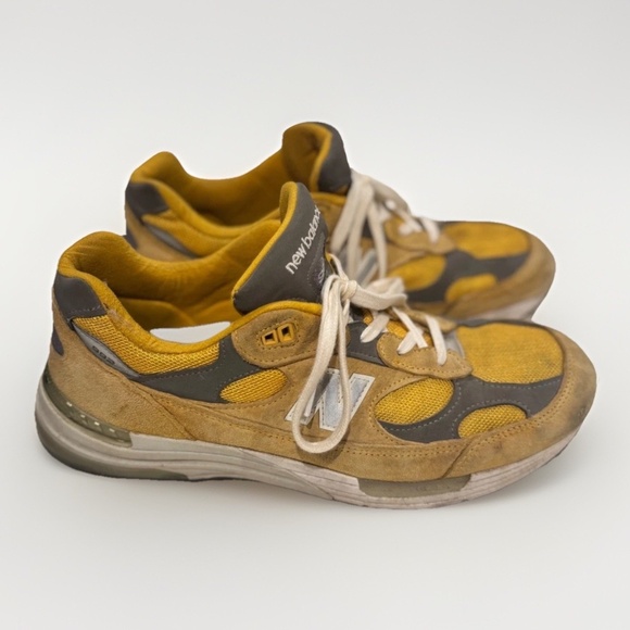 New Balance 992 “Gold Cream” Yellow Made In USA Size US 11.5
